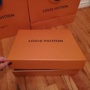 Louis Vuitton box with ribbon